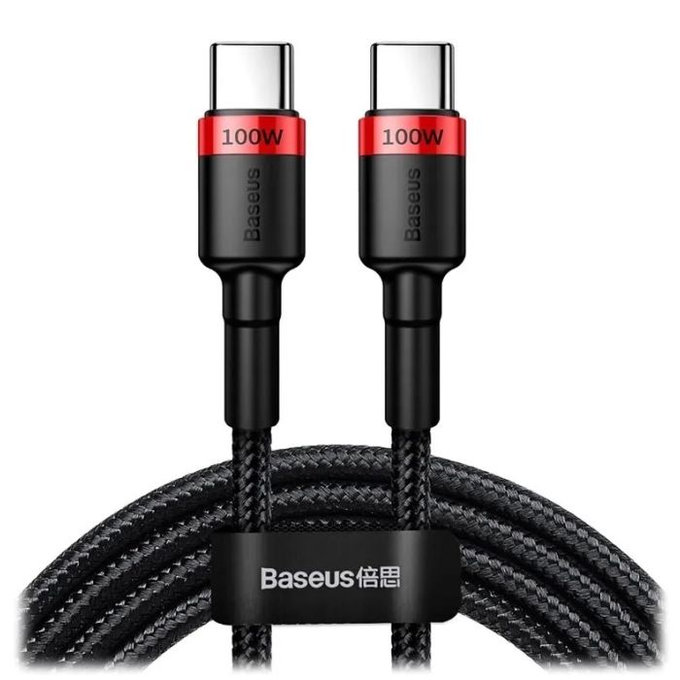 Καλώδιο USB-C / USB-C (2m), Μαύρο | Black | Baseus