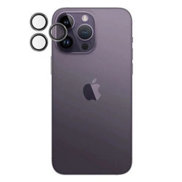 Προστατευτικό Φακού Κάμερας Hoops για iPhone 14 Pro | 14 Pro Max | Μαύρο | Black | PanzerGlass