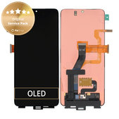 Οθόνη με οθόνη αφής για Samsung S21 Ultra, G998B, GH96-13958B, Service Pack