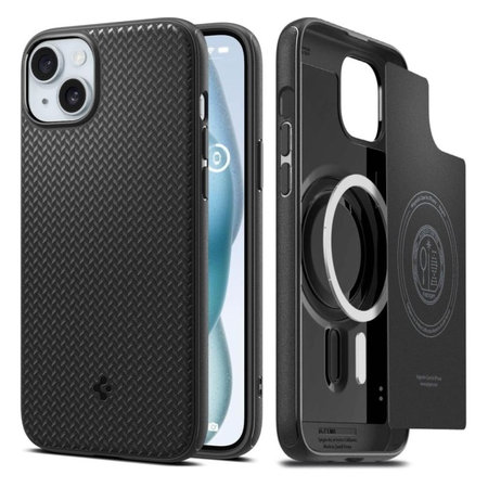 Θήκη Mag Armor με MagSafe για iPhone 15 | Matte Black | Spigen
