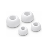AirPods Pro Tips, Σετ 2τμχ (L, S), λευκό, White, FixPremium