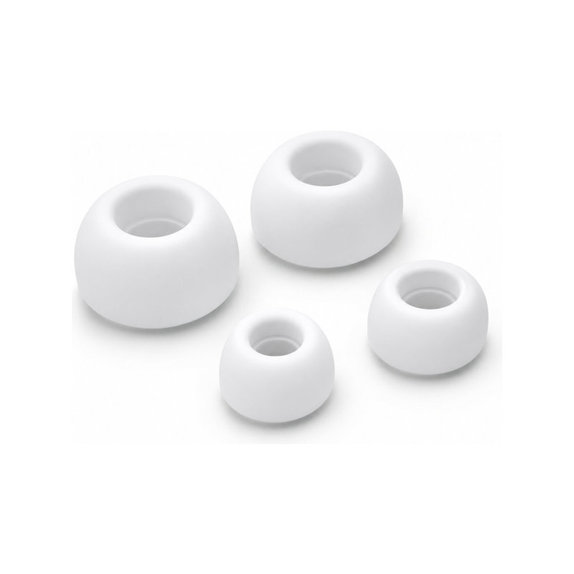 AirPods Pro Tips, Σετ 2τμχ (L, S), λευκό, White, FixPremium