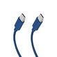 SBS - Καλώδιο USB-C/USB-C, 60W, PD, 1.5m, μπλε