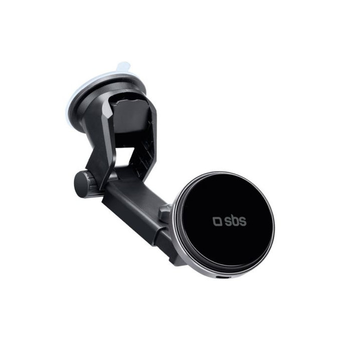 Κάτοχος Αυτοκινήτου MagCharge, 15W | Μαύρο | Black | SBS