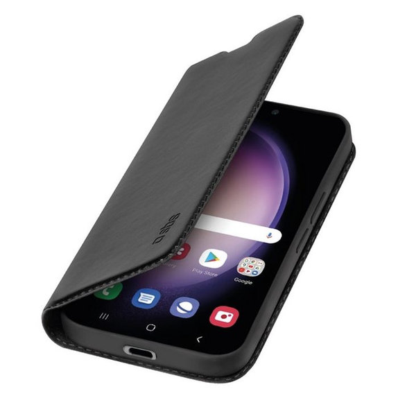 Θήκη Βιβλίο Πορτοφόλι Lite για Samsung S23 FE, Μαύρο, Black, SBS