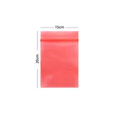 Αντιστατική Σακούλα ZIP Lock (Κόκκινο) - 15x20cm 100τμχ | Red