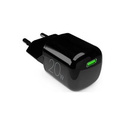 Αντάπτορας Φόρτισης MiniPro USB-C GaN 20W | Μαύρο | Black | PURO