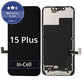 Οθόνη In-Cell FHD για iPhone 15 Plus, Αφής με πλαίσιο, FixPremium