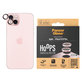 Προστατευτικό φακού κάμερας Hoops για iPhone 15/15 Plus, Ροζ, PanzerGlass