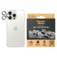 Προστατευτικό φακού κάμερας Hoops για iPhone 15 Pro/15 Pro Max, White Titanium, PanzerGlass