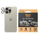 Προστατευτικό φακού κάμερας Hoops για iPhone 15 Pro/15 Pro Max, Natural Titanium, PanzerGlass