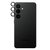 Προστατευτικό Φακού Κάμερας Hoops για Samsung 23, 23+, 24, Μαύρο, Black, PanzerGlass