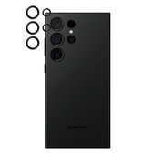 Προστατευτικό Φακού Κάμερας Hoops για Samsung S24 Ultra, Μαύρο, Black, PanzerGlass