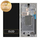 Συγκρότημα οθόνης για Samsung S24 Ultra, S928B, Titanium Gray, Service Pack
