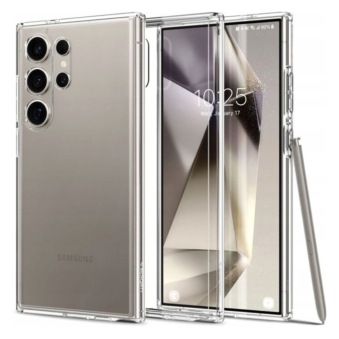 Θήκη Ultra Hybrid για Samsung S24 Ultra | Transparent | Spigen