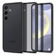 Θήκη Ultra Hybrid για Samsung S24+, Ματ Transparent, Frost Black, Spigen