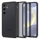 Θήκη Ultra Hybrid για Samsung S24+, Ματ Transparent, Frost Black, Spigen