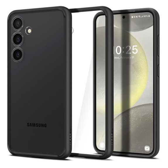 Θήκη Ultra Hybrid για Samsung S24, Matte Black, Spigen