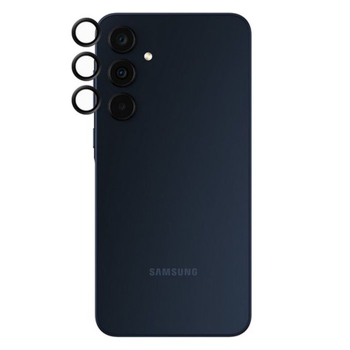Προστατευτικό Φακού Κάμερας Hoops για Samsung A35 | Μαύρο | Black | PanzerGlass