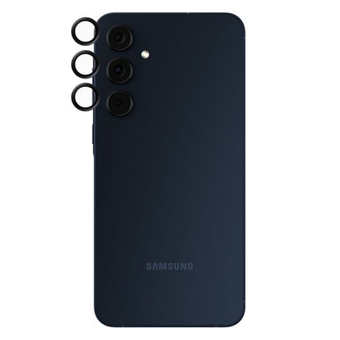 Προστατευτικό Φακού Κάμερας Hoops για Samsung A55 | Μαύρο | Black | PanzerGlass