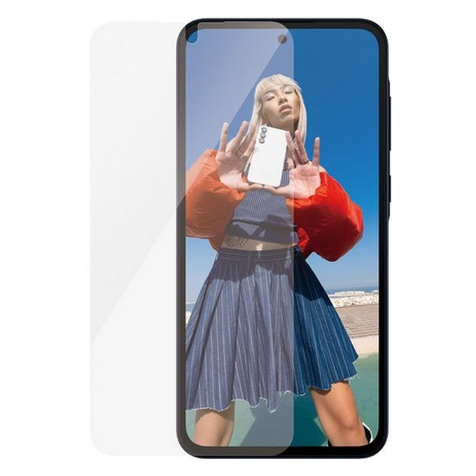 Προστατευτικό Γυαλί Re:fresh UWF με εφαρμοστή για Samsung A35 5G | Μαύρο | Black | PanzerGlass