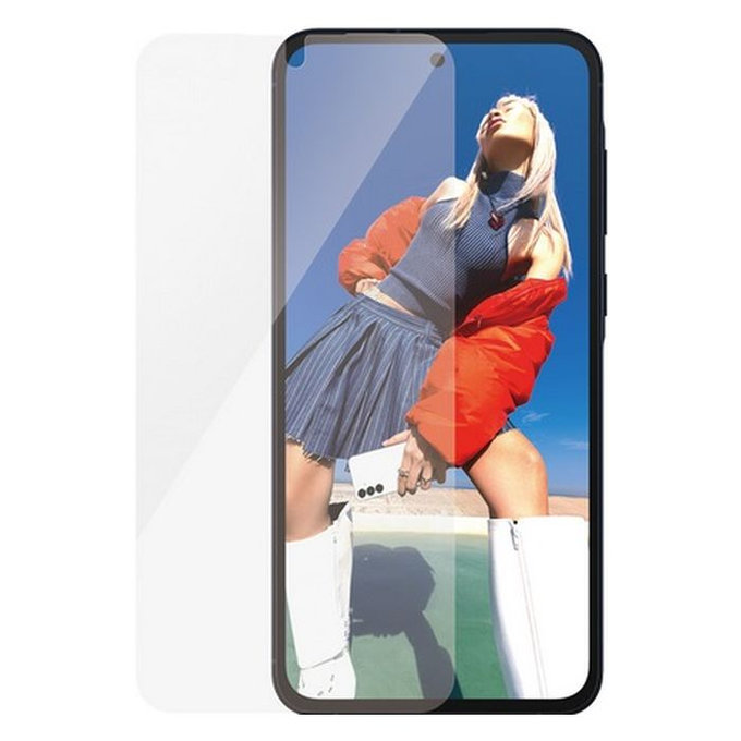 Προστατευτικό Γυαλί Re:fresh UWF με εφαρμοστή για Samsung A55 5G | Μαύρο | Black | PanzerGlass