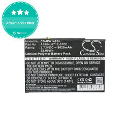 Battery για iPad Air | iPad 5th Gen 2017 | iPad 6th Gen 2018 | A1484 | 6712-6700 | 8820mAh | HQ