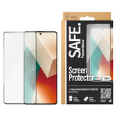 Σκληρυμένο γυαλί UWF για Xiaomi Redmi Note 13 4G, Μαύρο, SAFE by PanzerGlass