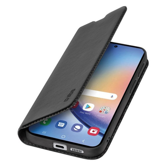 Θήκη Βιβλίο Πορτοφόλι Lite για Samsung A35 5G, Μαύρο, Black, SBS