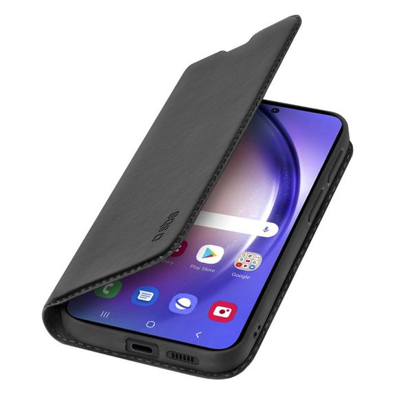 Θήκη Βιβλίο Πορτοφόλι Lite για Samsung A55 5G, Μαύρο, Black, SBS