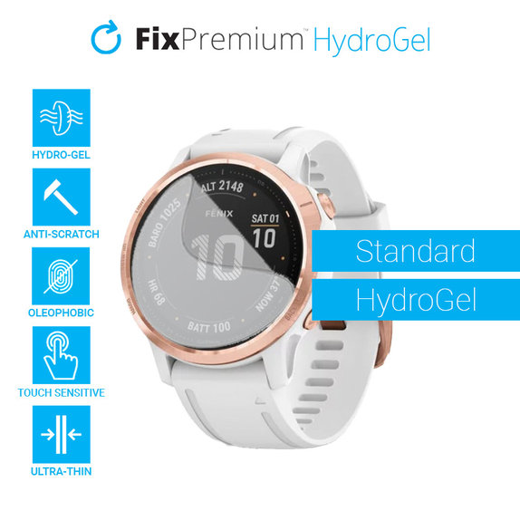 FixPremium - Standard Screen Protector για Garmin Fenix 5S, 6S & 6S Pro