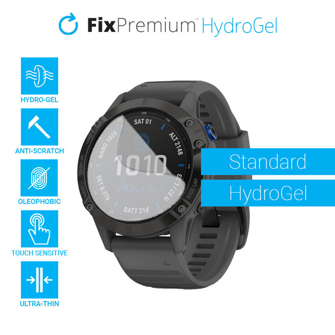 FixPremium - Standard Screen Protector για Garmin Fenix 6X & 6X Pro