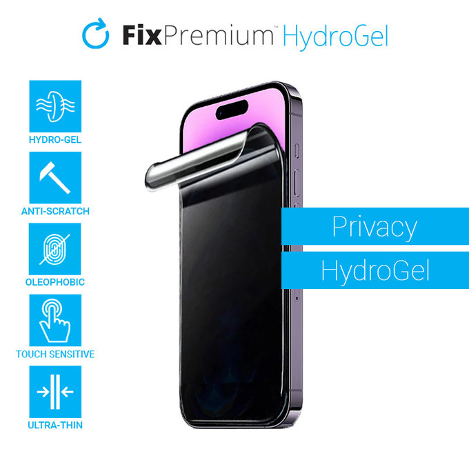 FixPremium - Privacy Screen Protector για Apple iPhone 15 Plus