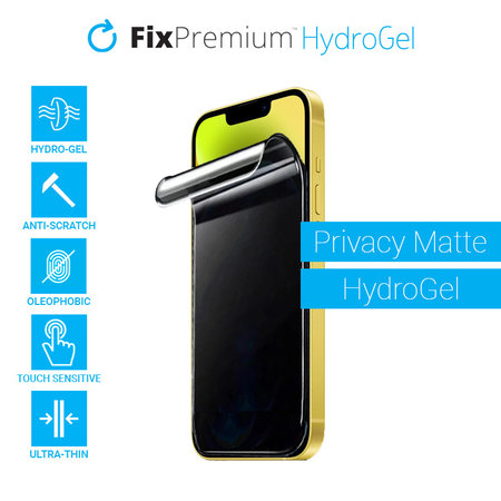 FixPremium - Privacy Matte Screen Protector για Apple iPhone 13 Pro Max & 14 Plus