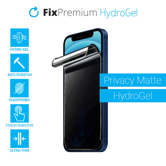 FixPremium - Privacy Matte Screen Protector για Apple iPhone 12 Pro Max