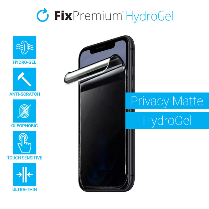 FixPremium - Privacy Matte Screen Protector για Apple iPhone XS Max & 11 Pro Max