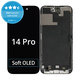 Οθόνη Soft OLED για iPhone 14 Pro, Αφής με πλαίσιο, FixPremium