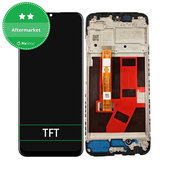 Συγκρότημα οθόνης για Oppo A38, CPH2579, Glowing Black, Aftermarket