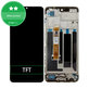 Συγκρότημα οθόνης για Realme C53, RMX3760, Mighty Black, Aftermarket
