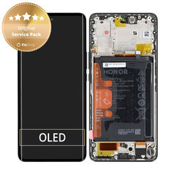 LCD Display Assembly με Battery για Honor Magic6 Lite | 0235AHHP | 0235AHHU | Μαύρο, Black | Service Pack
