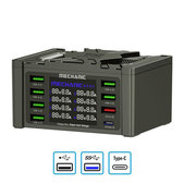 Σταθμός Φόρτισης USB με USB-C, USB 3.0 για Mechanic V-Power 8 Pro