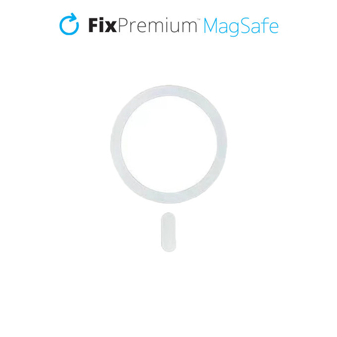Μαγνήτης για MagSafe Ultra, Ασημί | Silver | FixPremium
