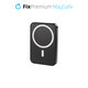 MagSafe PowerBank με Βάση 5000mAh | μαύρο | black | FixPremium