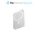 MagSafe PowerBank με Βάση 5000mAh | λευκό | white | FixPremium