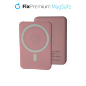 MagSafe PowerBank 5000mAh | ροζ | pink | FixPremium