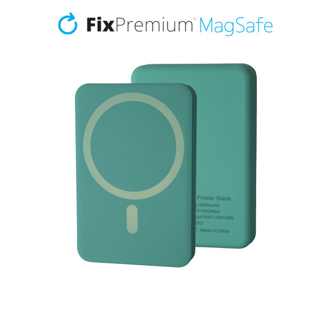 MagSafe PowerBank 5000mAh | μπλε | blue | FixPremium