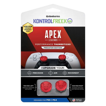 Επεκτεινόμενα Καλύμματα Λαβής Controller PS4/PS5 Apex Legends | Κόκκινο | Red | Kontrol Freek