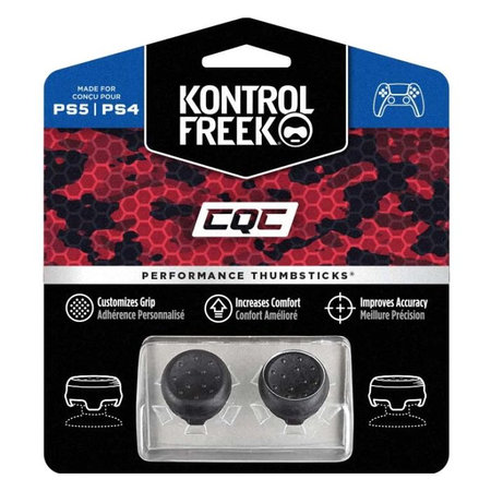 Επεκτεινόμενα Καλύμματα Λαβής Controller PS4/PS5 CQC | Μαύρο | Black | Kontrol Freek