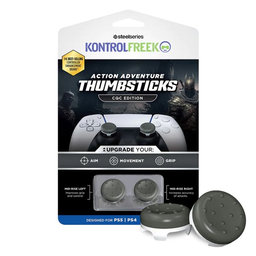 Επεκτεινόμενα Καλύμματα Λαβής Controller PS4/PS5 CQC | grey | Kontrol Freek