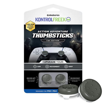Επεκτεινόμενα Καλύμματα Λαβής Controller PS4/PS5 CQC | grey | Kontrol Freek